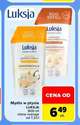 Carrefour Mydło w płynie Luksja oferta