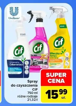 Carrefour Spray do czyszczenia Cif oferta