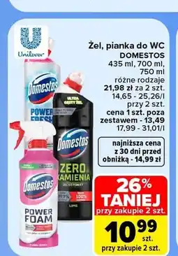 Carrefour Żel do WC Domestos oferta
