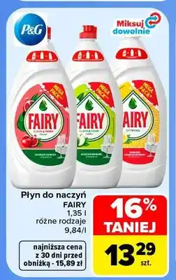 Carrefour Płyn do naczyń Fairy oferta