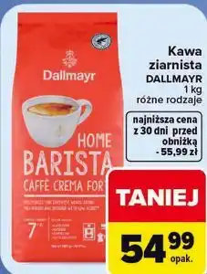 Carrefour Kawa ziarnista Dallmayr Home Barista oferta