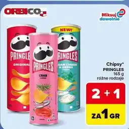 Carrefour Chipsy Pringles oferta