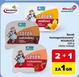 Carrefour Serek homogenizowany Rolmlecz oferta