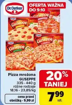 Carrefour Pizza mrożona Gusepppe oferta