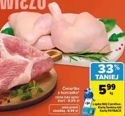 Carrefour Ćwiartka z kurczaka oferta