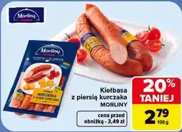 Carrefour Morliny Kiełbasa z piersią kurczaka oferta
