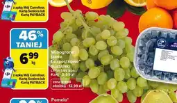 Carrefour Winogrona jasne bezpestkowe SULTANKI oferta