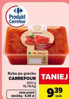 Carrefour Ryba po grecku CARREFOUR oferta