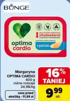 Carrefour Margaryna OPTIMA CARDIO oferta