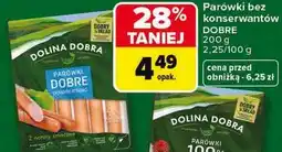 Carrefour Parówki bez konserwantów Dolina Dobra oferta