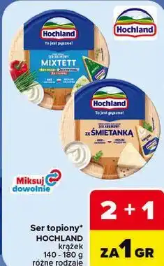 Carrefour Ser topiony Hochland krążek oferta