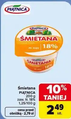 Carrefour Śmietana Piątnica oferta