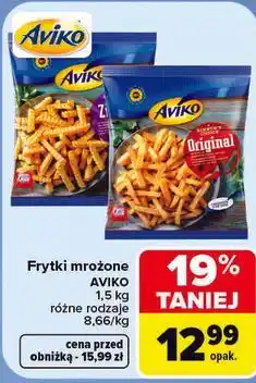 Carrefour Frytki mrożone AVIKO oferta