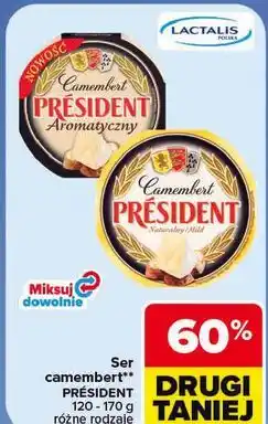 Carrefour Ser camembert Président oferta
