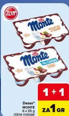 Carrefour Deser Monte Zott oferta