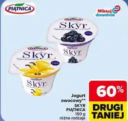Carrefour Jogurt owocowy Skyr Piątnica oferta