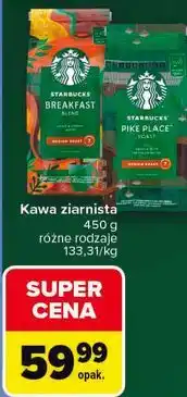 Carrefour Kawa ziarnista Starbucks oferta