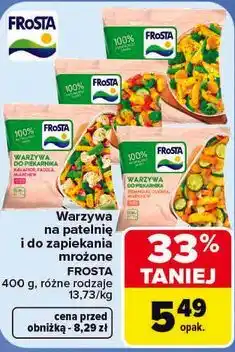 Carrefour Warzywa na patelnię i do zapiekania mrożone Frosta oferta