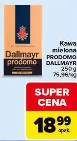 Carrefour Kawa mielona Dallmayr Prodomo oferta