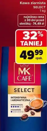 Carrefour Kawa ziarnista MK Café Select oferta