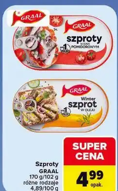 Carrefour Szproty Graal oferta