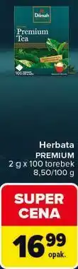 Carrefour Herbata PREMIUM Dilmah oferta