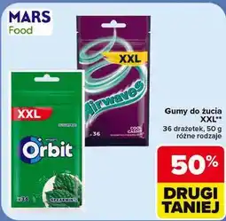 Carrefour Gumy do żucia XXL Orbit, Airwaves oferta