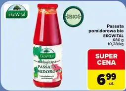 Carrefour Passata pomidorowa bio Ekowital oferta