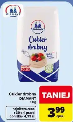 Carrefour Cukier drobny Diamant oferta