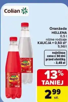 Carrefour Oranżada HELLENA oferta