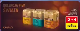 Carrefour Piwo Książęce różne rodzaje oferta