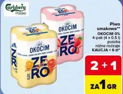 Carrefour Piwo smakowe Okocim 0% różne rodzaje oferta
