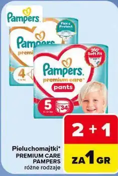 Carrefour Pieluchomajtki Premium Care Pampers Pants oferta