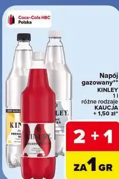 Carrefour Napój gazowany KINLEY oferta