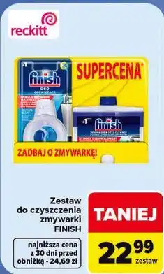 Carrefour Zestaw do czyszczenia zmywarki Finish oferta
