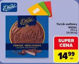 Carrefour Torcik waflowy WEDEL oferta