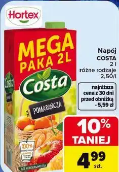 Carrefour Napój Costa oferta