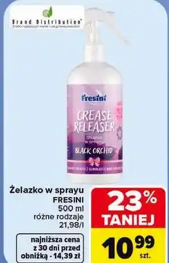 Carrefour Żelazko w sprayu Fresini oferta