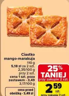 Carrefour Ciastko mango-marakuja oferta