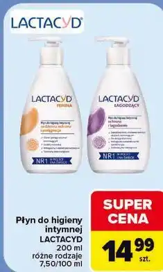 Carrefour Płyn do higieny intymnej Lactacyd oferta