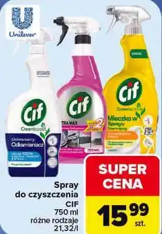 Carrefour Spray do czyszczenia Cif oferta