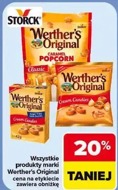 Carrefour Wszystkie produkty marki Werther's Original oferta