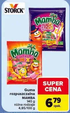 Carrefour Guma rozpuszczalna Mamba oferta