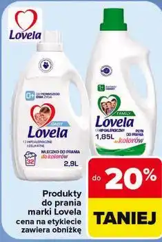 Carrefour Produkty do prania marki Lovela oferta