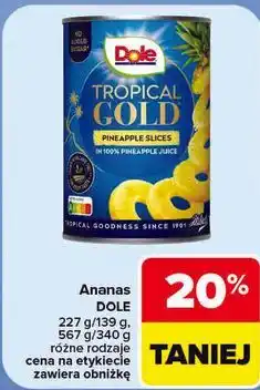 Carrefour Ananas Dole Tropical Gold oferta