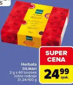 Carrefour Herbata Dilmah oferta
