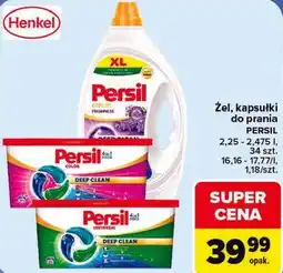 Carrefour Żel, kapsułki do prania Persil oferta