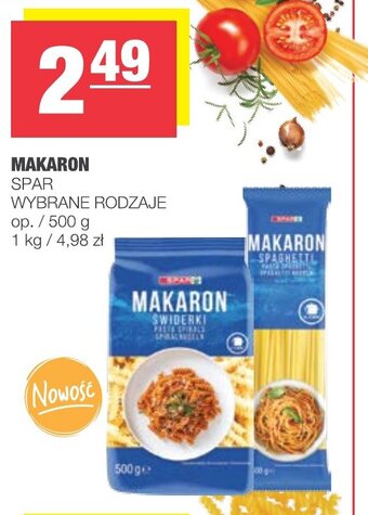 Spar Makaron 500g oferta