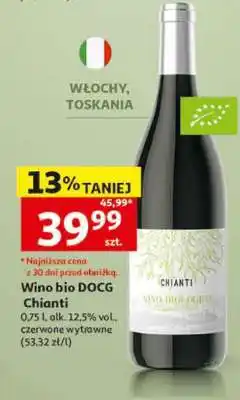 Auchan Wino bio DOCG Chianti oferta