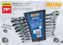 Biedronka Klucze płasko-oczkowe z grzechotką, 8 szt oferta